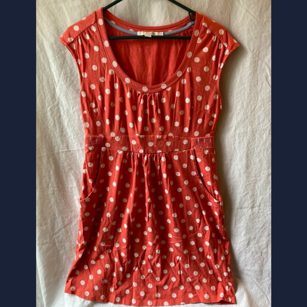 Boden Chilli Pretty Spot Weekend Dress